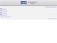 Tablet Screenshot of cecilfbg.com